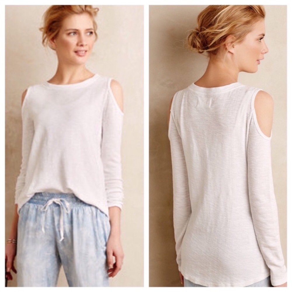 Cold Shoulder Top By Sol Angeles